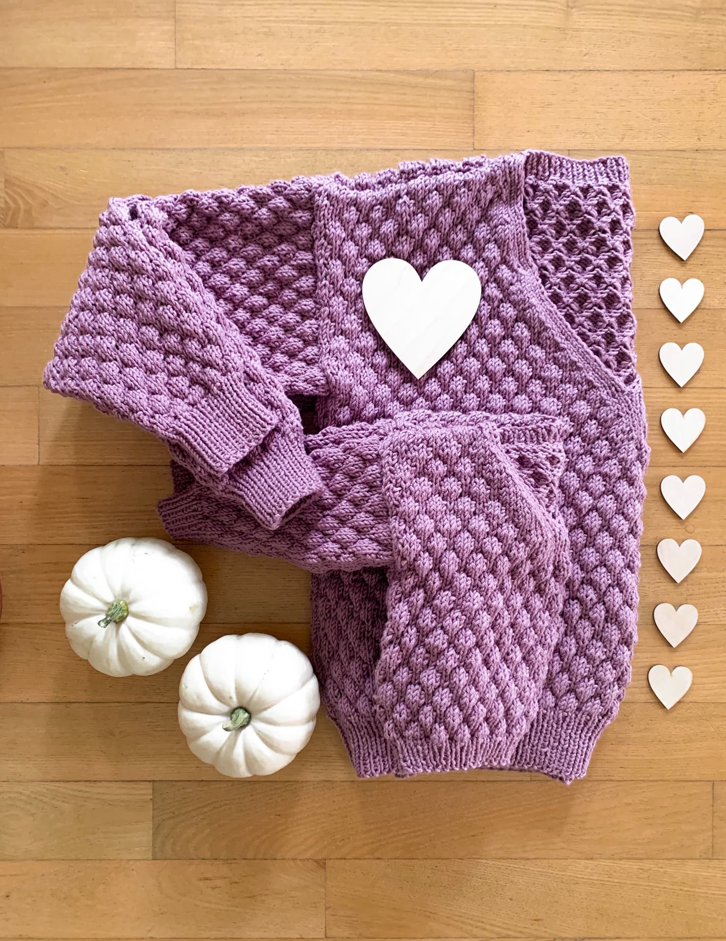 Sweterek 100% handmade PREMIUM Lavendlove
