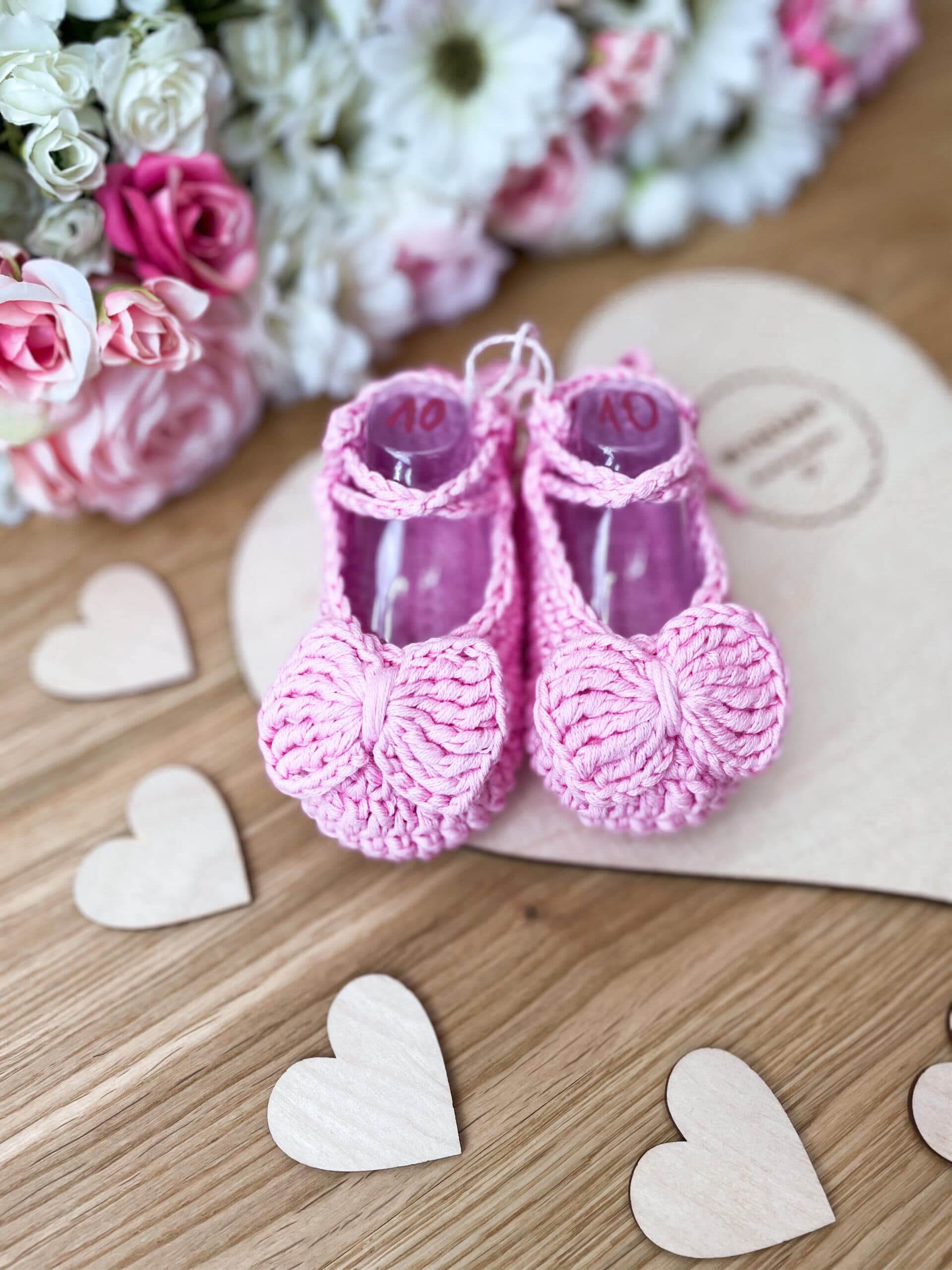 Baby Balerinki BOW pink