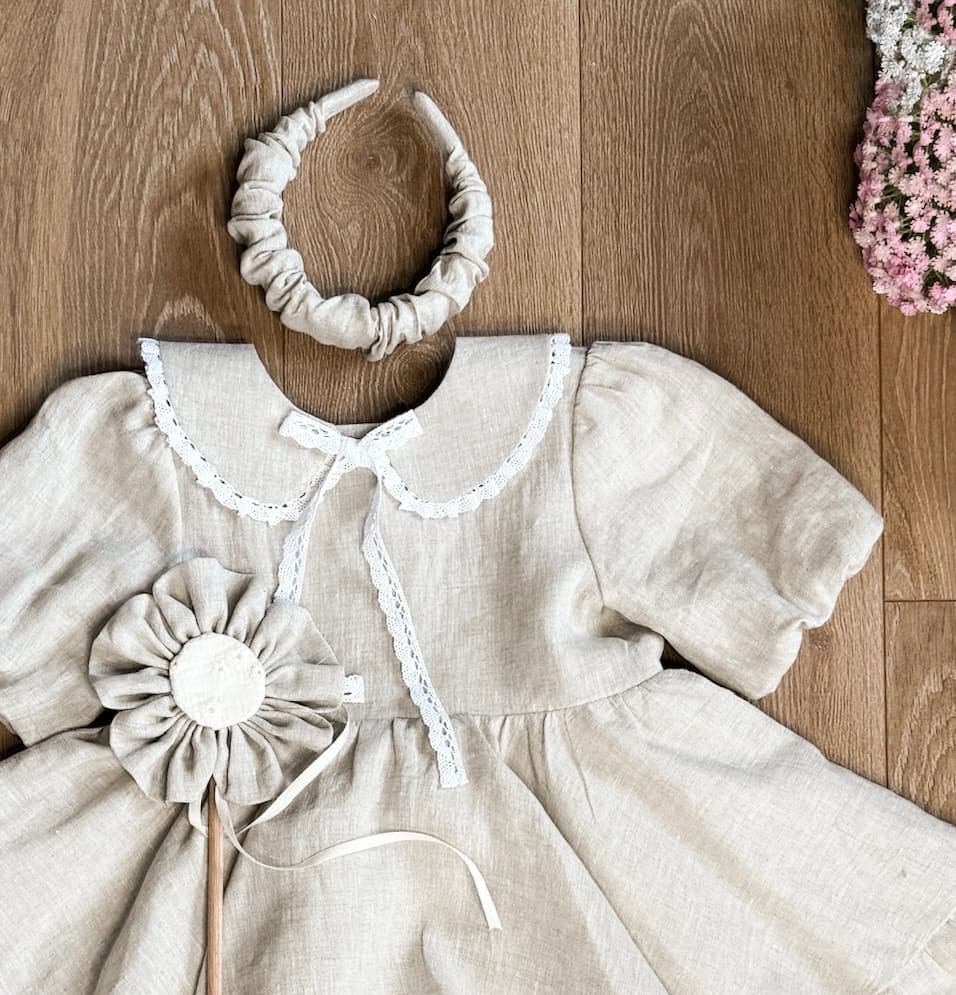 Vintage Princess Oatmeal kołnierzyk